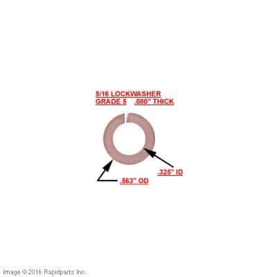 CAT LIFT TRUCKS - Lockwasher,Split 5/16" 9I4779 9I4779