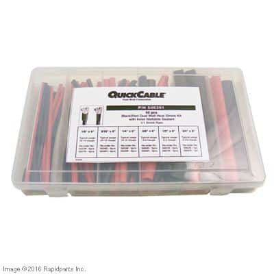 CAT LIFT TRUCKS - KIT, HEAT SHRINK 6  RED/BLK DW A000027293 A000027293