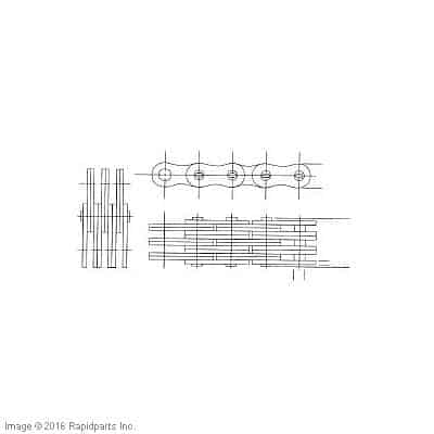CAT LIFT TRUCKS - CHAIN BL466 A000001272 A000001272 CAT LIFT TRUCKS - CHAIN BL466 A000001272 A000001272