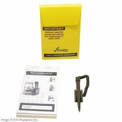 CAT LIFT TRUCKS - CHECK LIST CADDY- ELEC SI A000025788 A000025788
