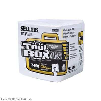 CAT LIFT TRUCKS – WIPER, Z400 1/4 FOLD WHITE A000037871