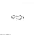 CAT LIFT TRUCKS - WASHER M8 SPLT RNG LCK (1) A000019531 A000019531