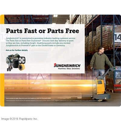 CAT LIFT TRUCKS - JUNGHEINRICH COUNTER MAT A000044430 A000044430