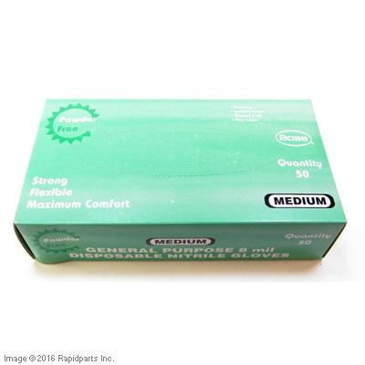 CAT LIFT TRUCKS - GLOVES NITRILE 8MIL PF M A000037655 A000037655