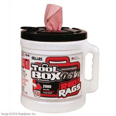 CAT LIFT TRUCKS – WIPER, Z900 BIGGRIP BUCKET RED A000037883