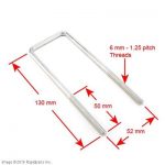CAT LIFT TRUCKS - U-BOLT,52 MM X 130 MM A000012190 A000012190
