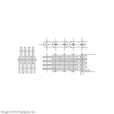 CAT LIFT TRUCKS - CHAIN AL688 A000001265 A000001265