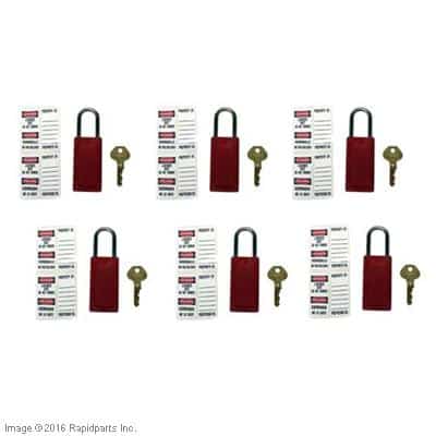 CAT LIFT TRUCKS - PADLOCK,RED 1-1/2" KEYALIKE X A000016822 A000016822 CAT LIFT TRUCKS - PADLOCK,RED 1-1/2" KEYALIKE X A000016822 A000016822