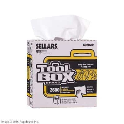 CAT LIFT TRUCKS – WIPER, Z600 INTERFOLD WHITE A000037878