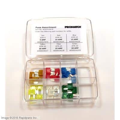 CAT LIFT TRUCKS - FUSE ASSORTMENT PLASTIC ATM A000014476 A000014476