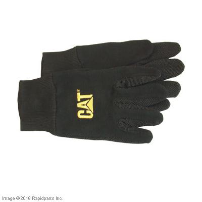 CAT LIFT TRUCKS - GLOVES JERSEY BLACK L CAT A000021198 A000021198