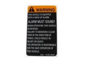 ATLET - Label, Wring Buzzer 9138209600
